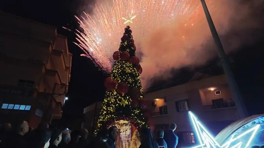 جانب من الاحتفالات في حلبا (ميشال حلاق).