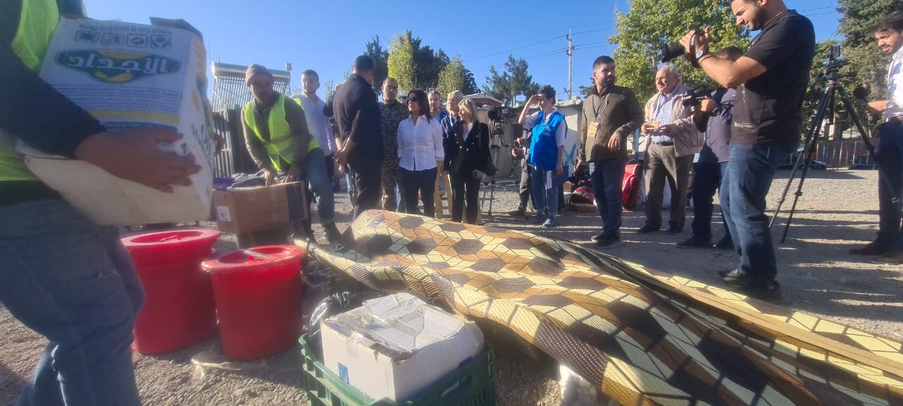 وزيرة الشؤون الإجتماعية حنين السيّد (دانيال خيّاط)