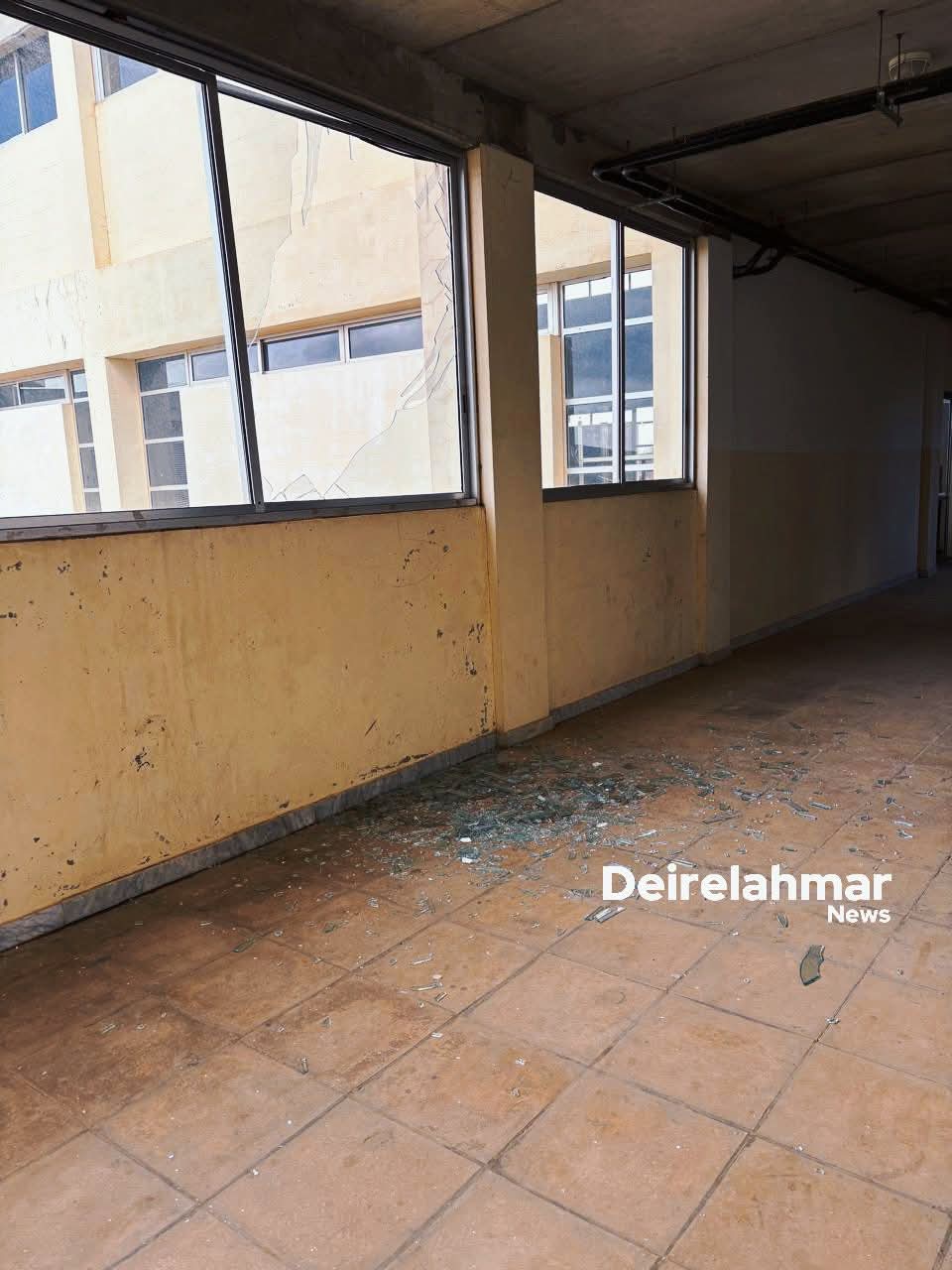 مدرسة دير الأحمر المتوسطة (فيسبوك)