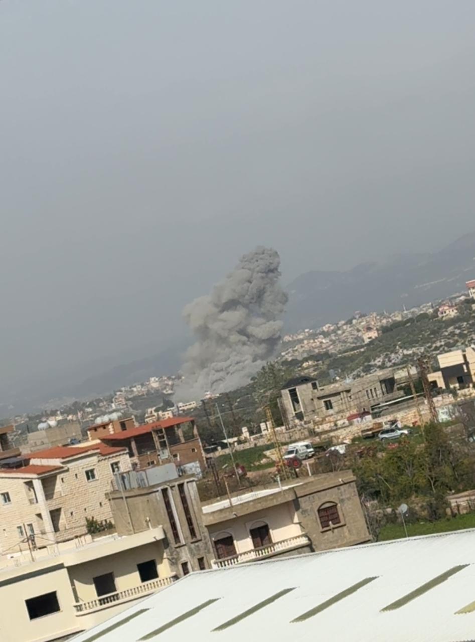 غارة على إركي جنوبي لبنان (إكس).