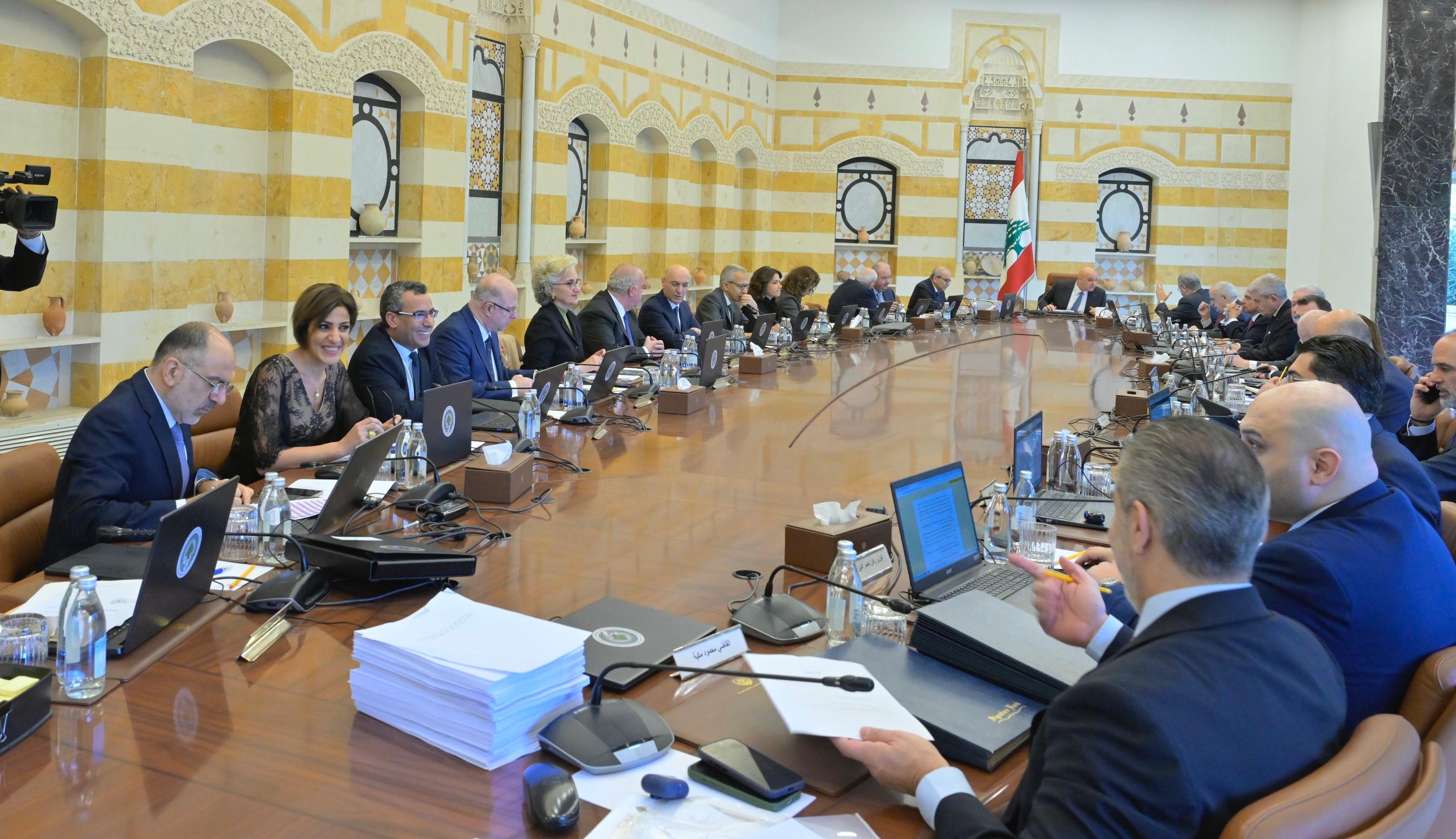 جلسة مجلس الوزراء. (نبيل اسماعيل)