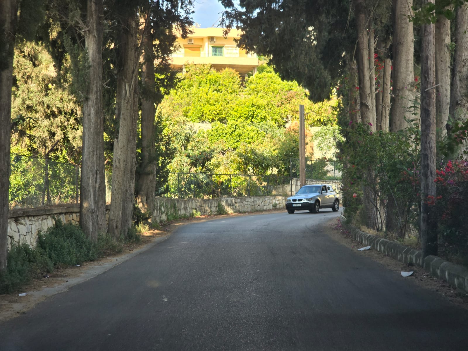 الطريق الرئيشية للبلدة.