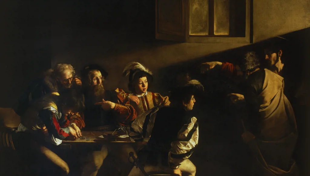 "دعوة القديس متّى"... لوحة كارافاجيو المفضلة عند البابا فرنسيس