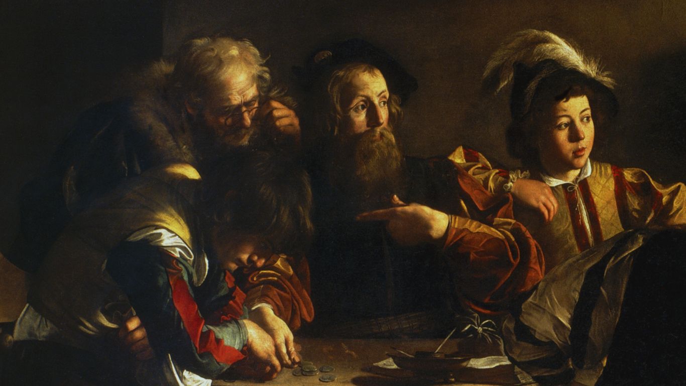 متّى لحظة لقاء المسيح. (تفصيل)