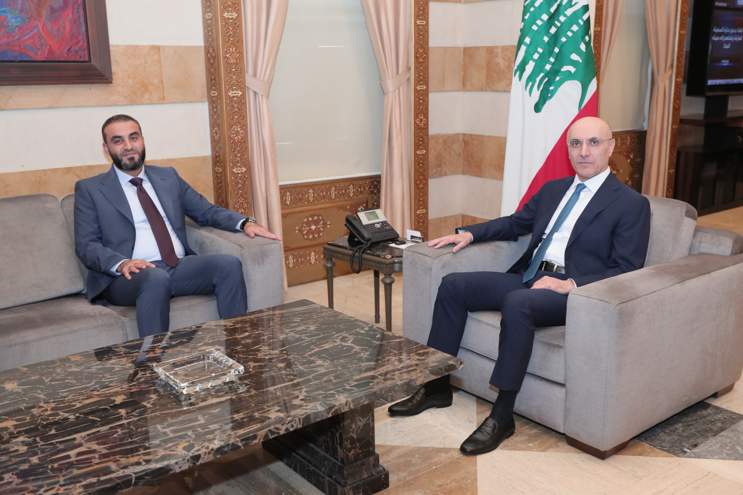 أحمد الحجار وملهم الشنتوت (وزارة الداخلية).