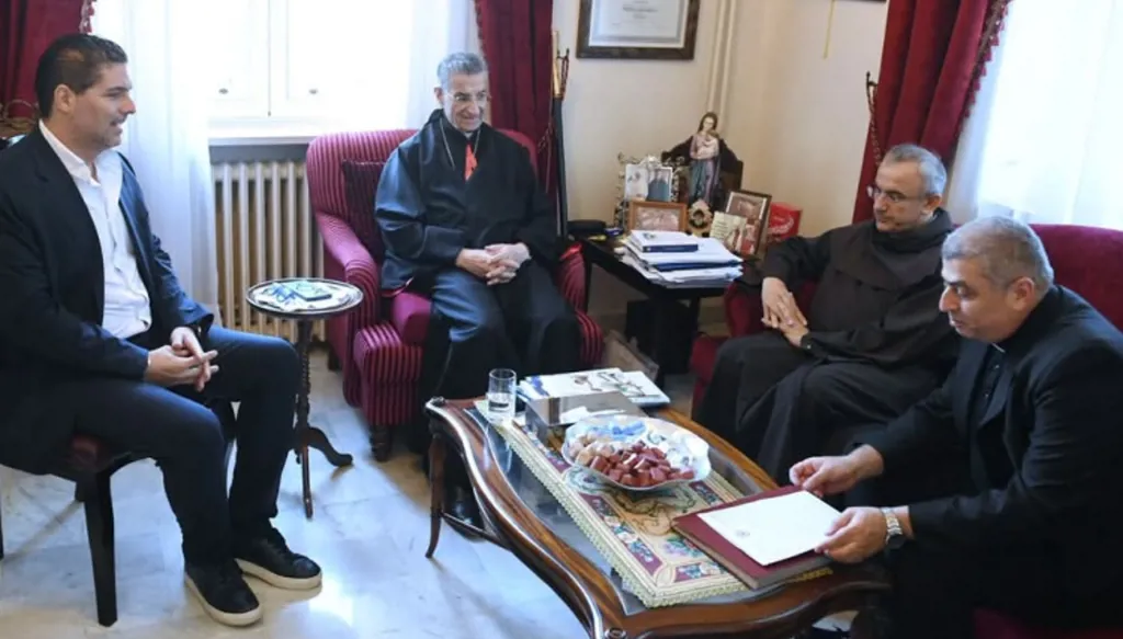 الراعي استقبل بطريرك السريان الأرثوذكس وزوار ومكتب راعوية المرأة