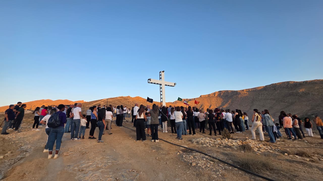 المسيرة في رأس بعلبك (لينا اسماعيل)