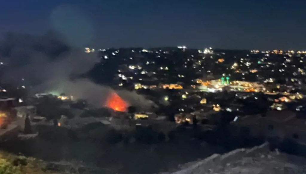 جدل بعد الاعتداء على بلدة أنان