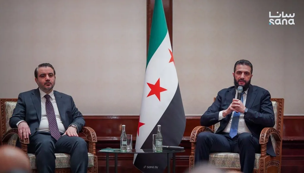 الشرع في ألمانيا... ولقاء مع الجالية السورية (صور)