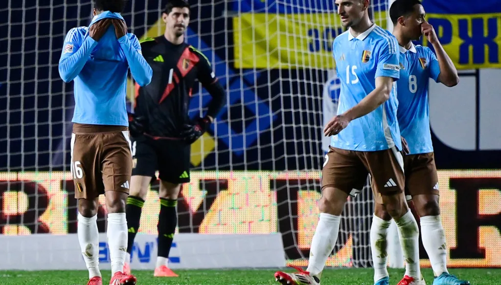 أوكرانيا تعكر احتفال بلجيكا بعودة كورتوا وفوز تركيا واسكتلندا