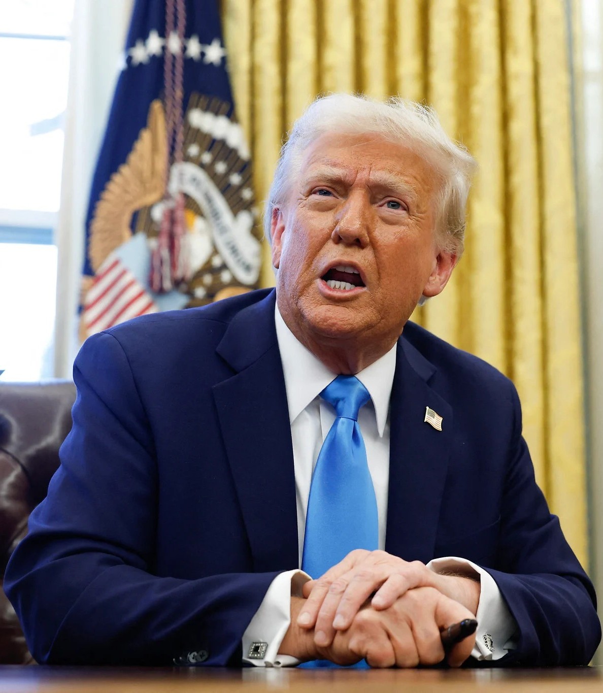 ترامب. (أ ف ب)