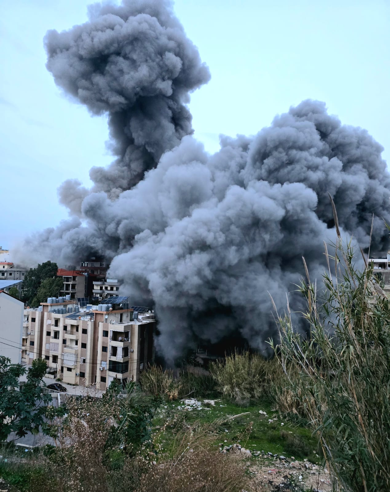 قصف اسرائيلي جنوبي لبنان (أحمد منتش)