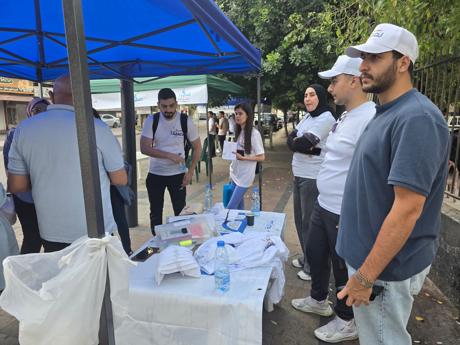 العملية الانتخابية في صيدا. (أحمد منتش)