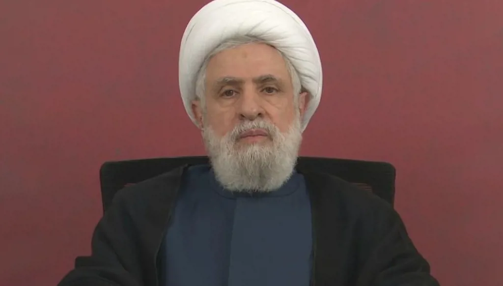 نعيم قاسم: نرفض المفاوضات ولن نستسلم وسنبقى في الميدان