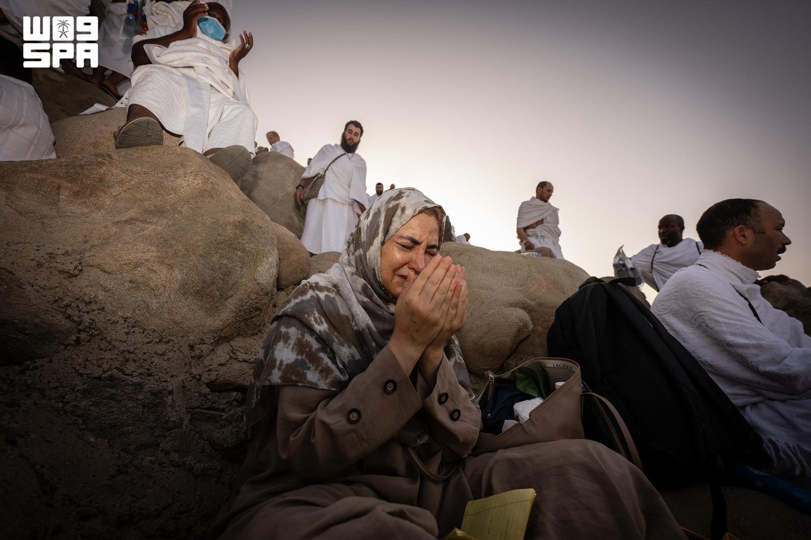 اكتمال وصول حجاج ​بيت الله الحرام إلى جبل عرفات، مكة المكرمة، السعودية. 26 مايو 2026 - واس