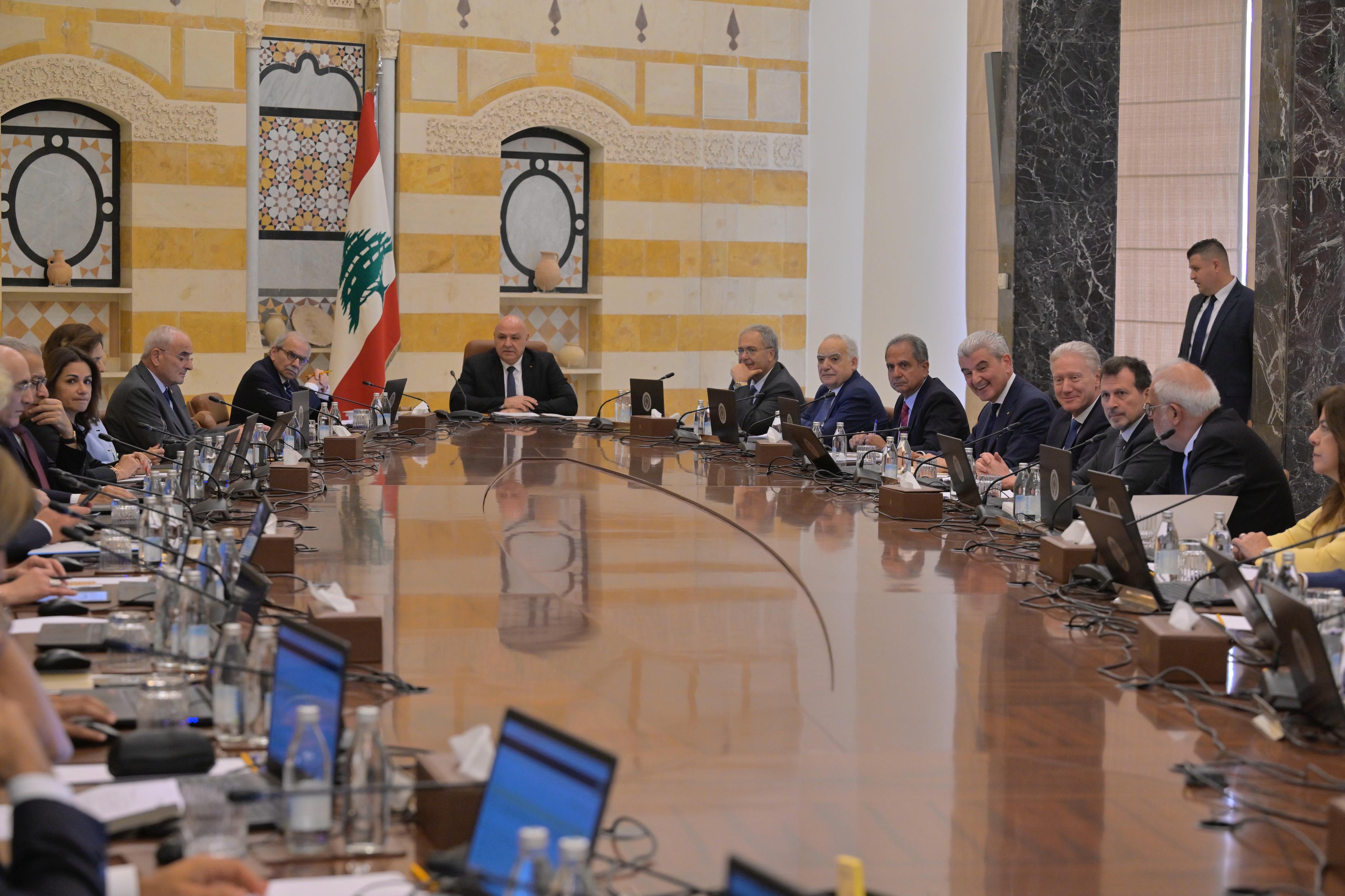 جلسة مجلس الوزراء. (نبيل اسماعيل)