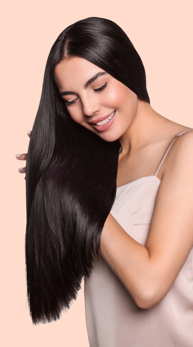 شعر ناعم وملمس حرير (Pinterest)