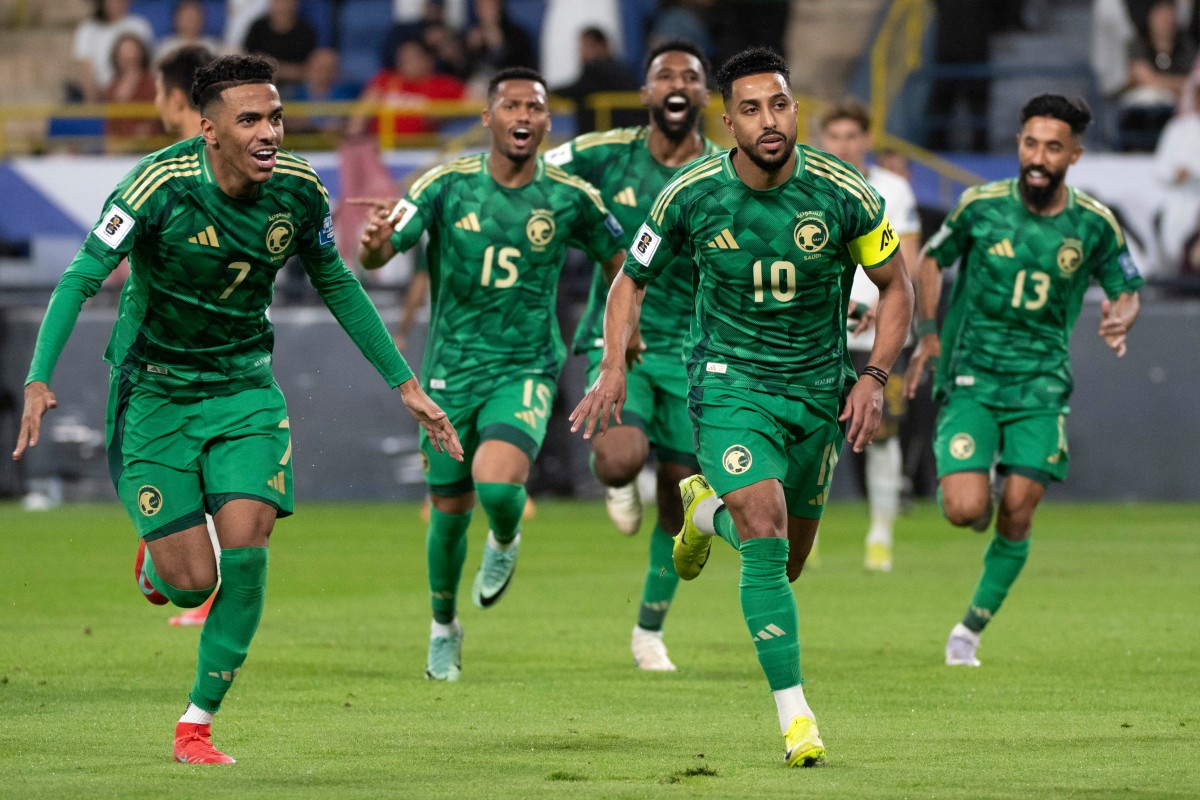 منتخب السعودية لكرة القدم. (وكالات)