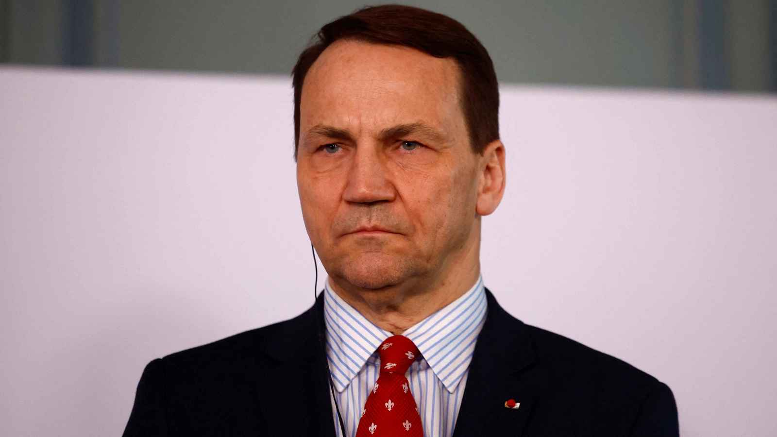 وزير الخارجية البولندي رادوسلاف سيكورسكي. (إكس)