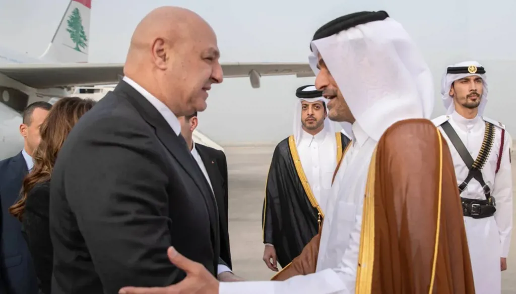 بارك الله بقطر وحرصها على استقرار بلاد الارز