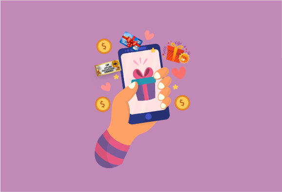 صورة تعبيرية عن الهدايا الرقمية (getty(