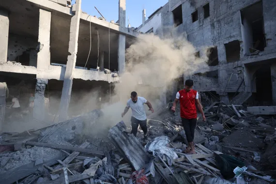 مشهد من قطاع غزة (أرشيفية)