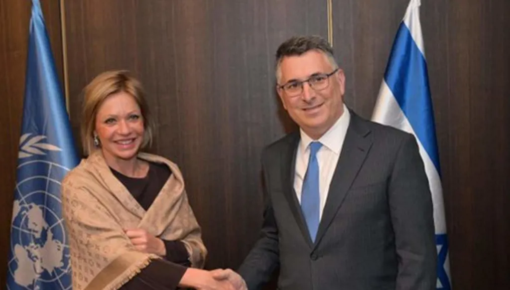 وزير الخارجية الإسرائيلية لبلاسخارت: إضعاف حزب الله مصلحة مشتركة لإسرائيل ولبنان