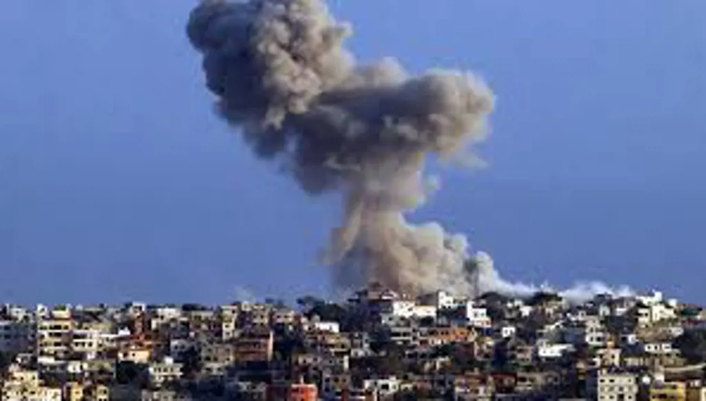 خوف صحي من رواسب القصف