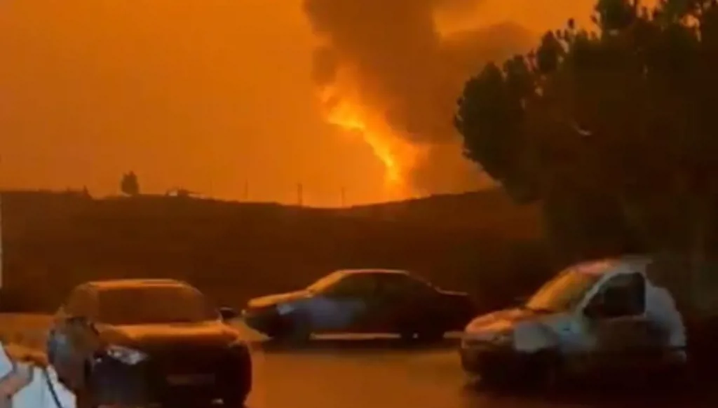 بالفيديو-تسببت بهزّة في الجليل... أكثر من 17 غارة تستهدف جنوب لبنان