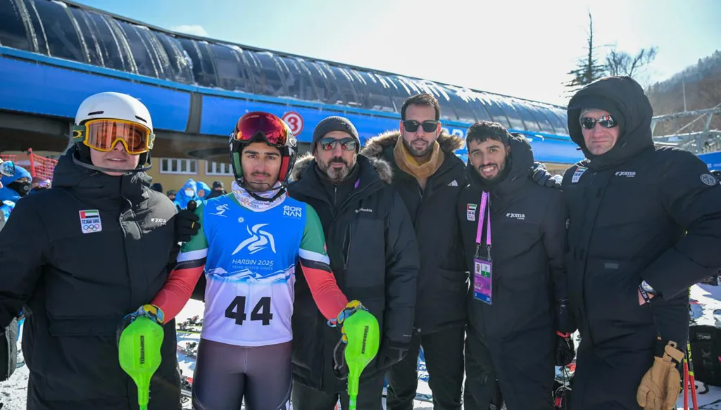 مشاركة إيجابية لمنتخب الإمارات للتزلج الألبي بالألعاب الآسيوية الشتوية