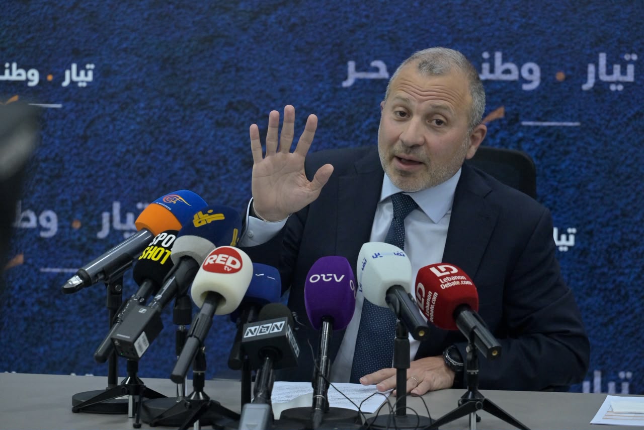 رئيس التيّار الوطني الحرّ، النائب جبران باسيل (نبيل اسماعيل).
