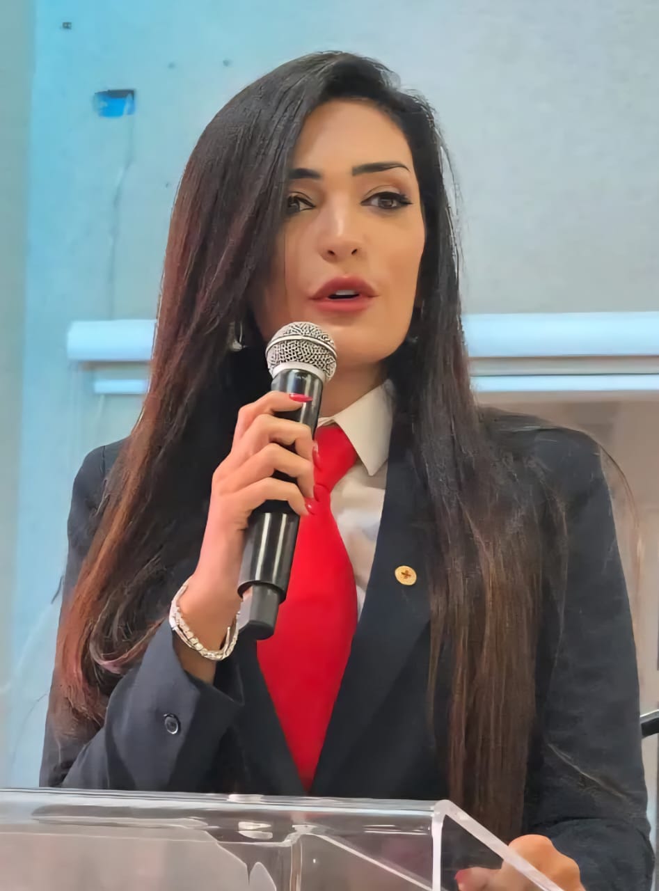 رئيسة الفرع راشيل عبدو. (ميشال حلاق)