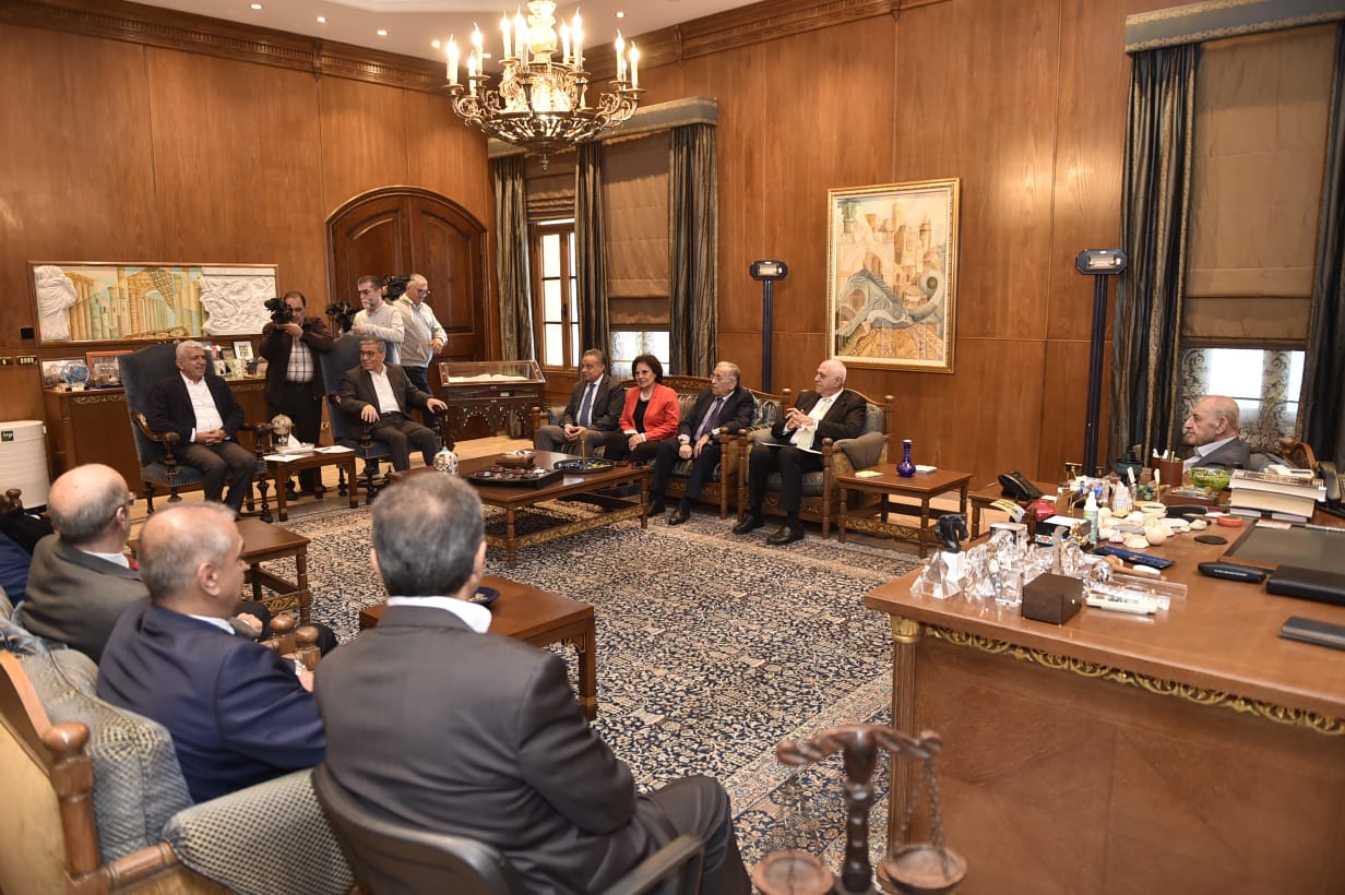 بري ومجلس نقابة محرري الصحافة (مجلس النواب).