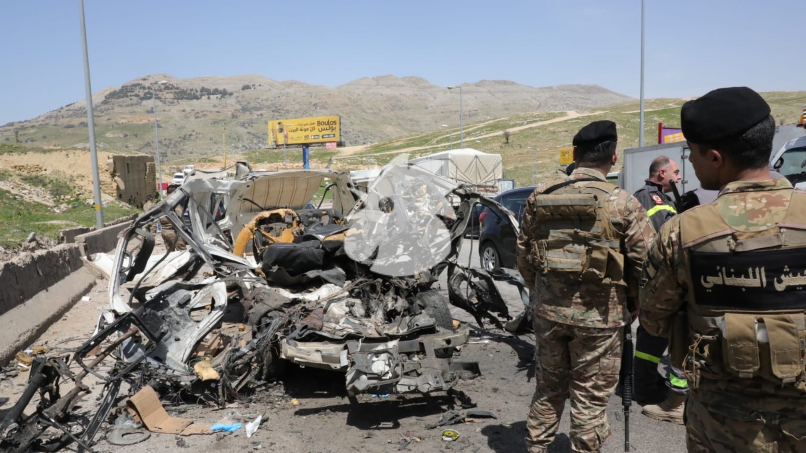 استهداف ضهر البيدر (النهار).