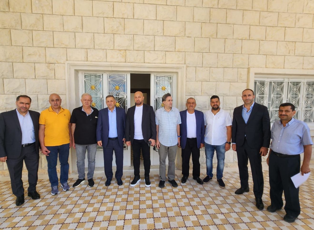 النائب جابر وأركان الجمعية.