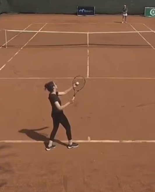 من المباراة.