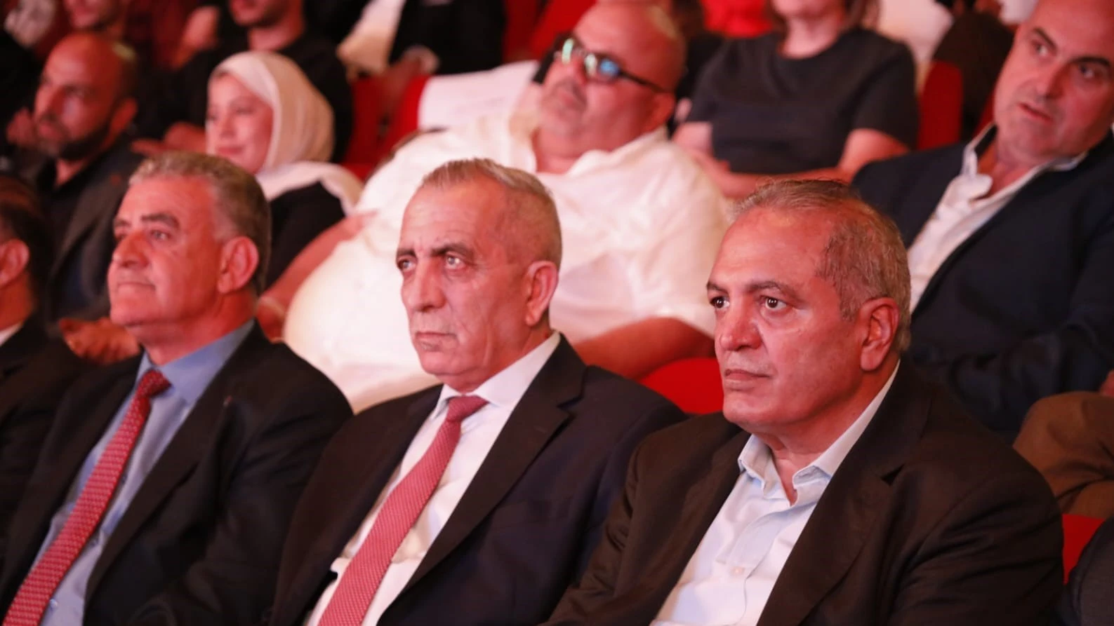 جانب من حضور افتتاح مهرجان الأردن الدولي للأفلام بدورته الحادية عشرة في المركز الثقافي الملكي في عمّان.(بترا – وكالة الأنباء الأردنية)