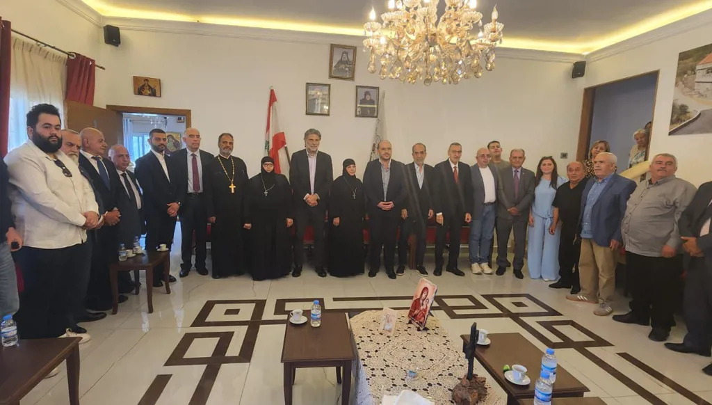 وفد من القوات اللبنانية يجول في مرجعيون وحاصبيا: السلام وحده يحمي الجنوب