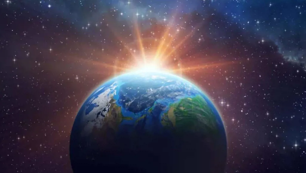 بين الأرض والسّماء