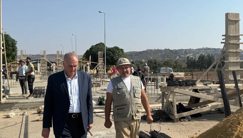 إعادة ترميم وتأهيل معبر جسر قمار في بلدة البقيعة