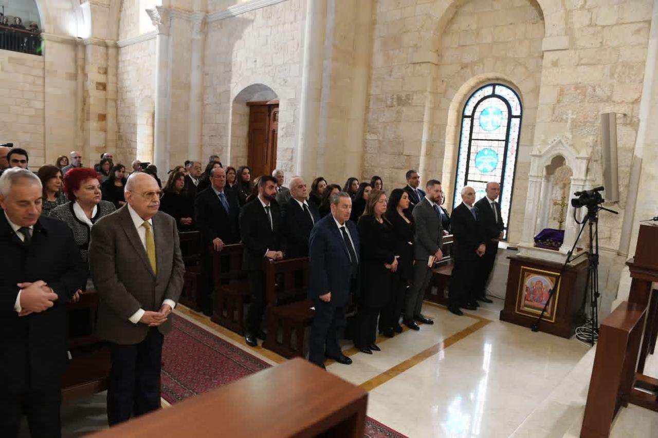 خلال قداس الأحد (بكركي).