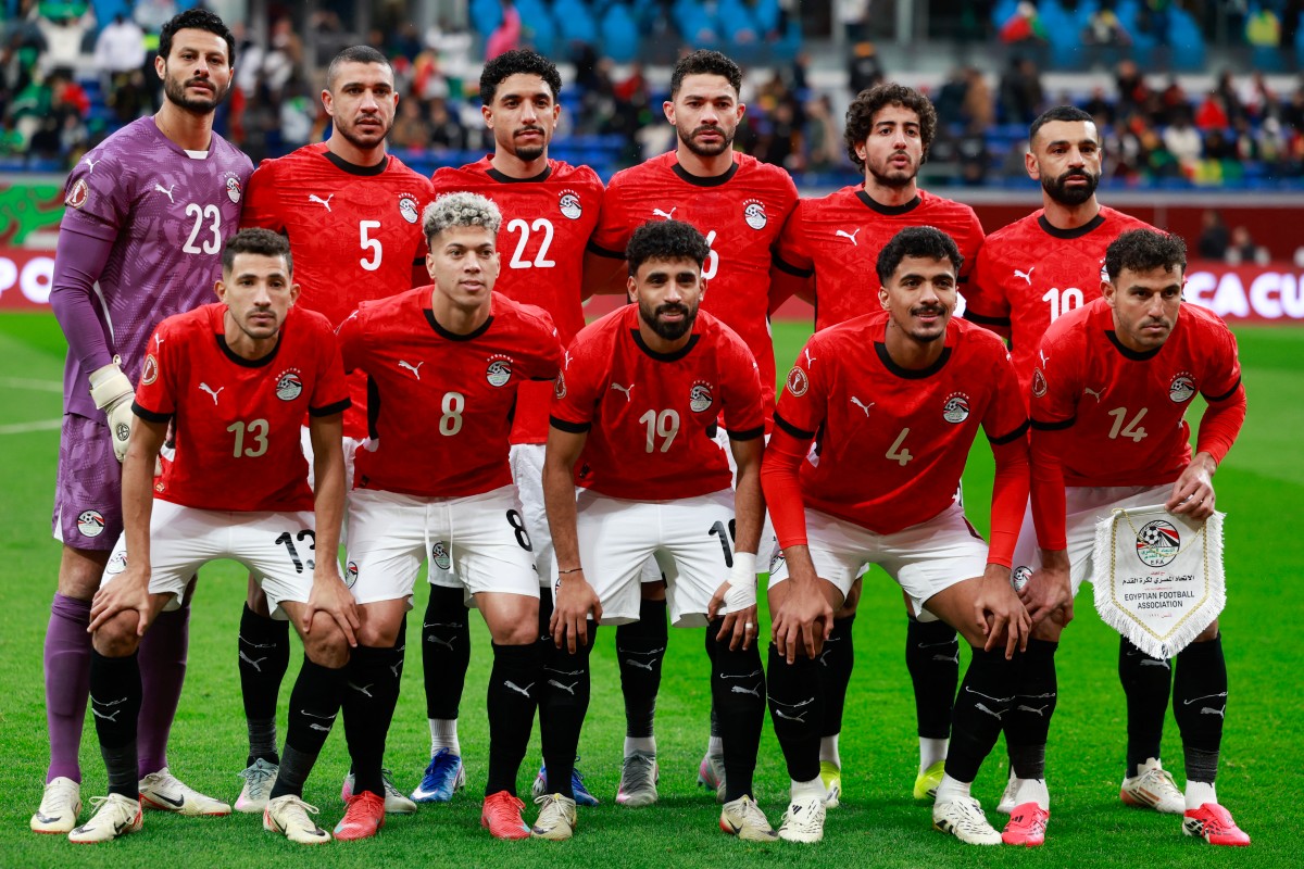 لاعبو مصر.
