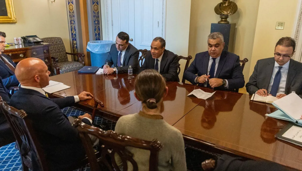 موقف واحد أمام الأميركيين... عبد العاطي: لمسار سياسي يفضي لإقامة دولة فلسطينية