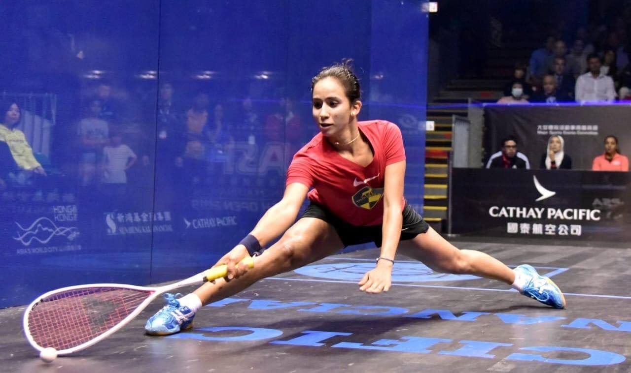 لاعبة الاسكواتش نوران جوهر… الثقة بالنفس سرّ النجاح