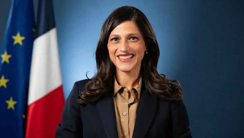 The Minister Delegate for Francophonie, International Partnerships and French Nationals Abroad Éléonore Caroit