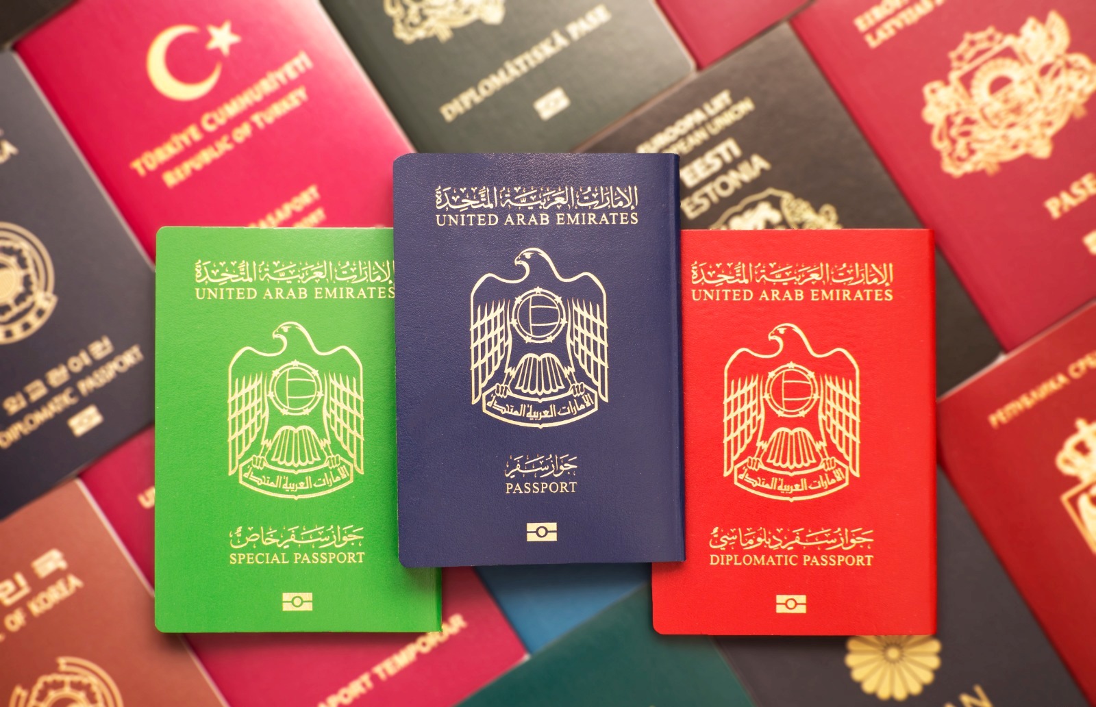 126 دولة تسمح لحاملي الجواز الإماراتي بالدخول دون تأشيرة مسبقة (أ ف ب)