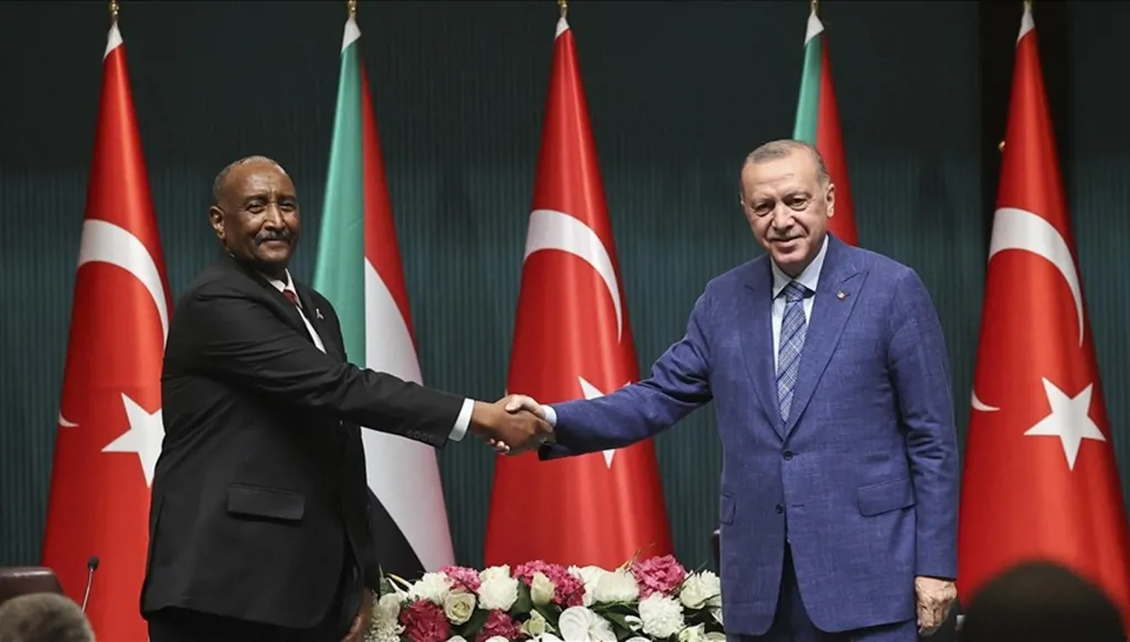 إردوغان للبرهان: حماية سيادة السودان من مبادئنا الأساسية
