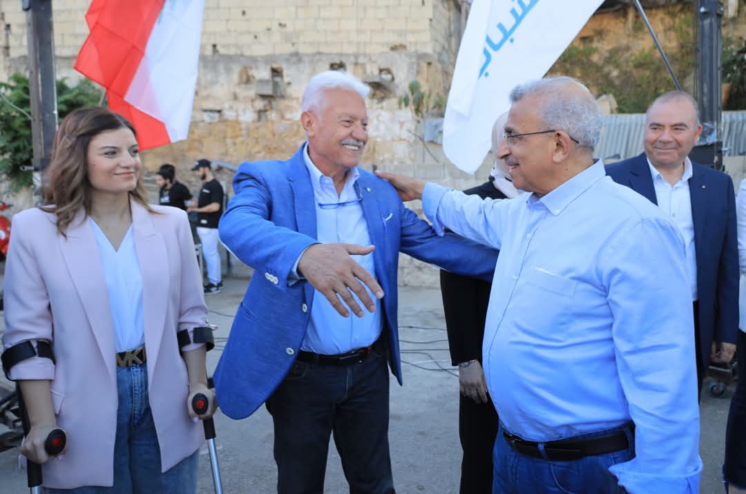 النائب سعد والمهندس دندشلي, (أحمد منتش)