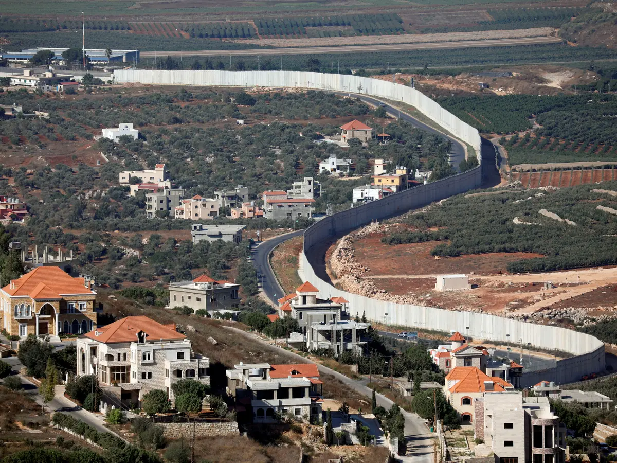الحدود اللبنانية الإسرائيلية (أرشيفية).