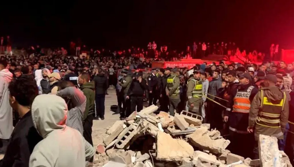 مقتل 19 شخصاً بانهيار بنايتين متجاورتين في المغرب (فيديو ‏وصور)‏